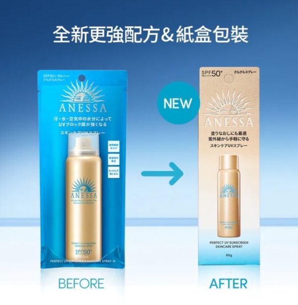 ANESSA 安耐曬 金鑽高效防曬噴霧NA 60g：圖片 3