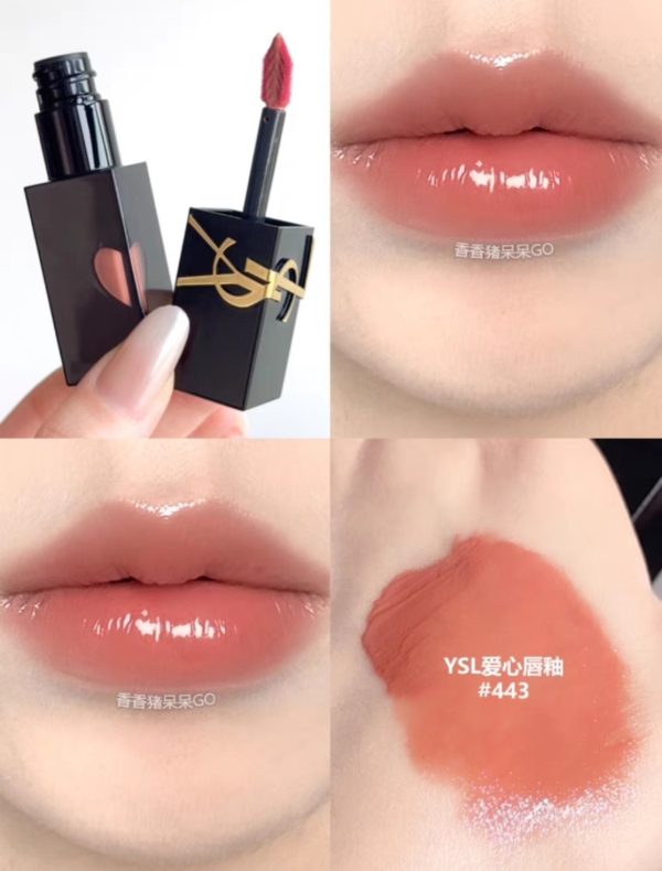 YSL 奢華印記鎖心光唇釉 5.5ml #443